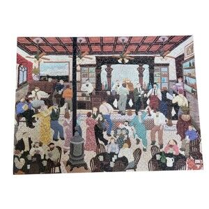 Vintage (1987)  Ceaco 550 piece Puzzle - Saturday Night at the Palace Complete